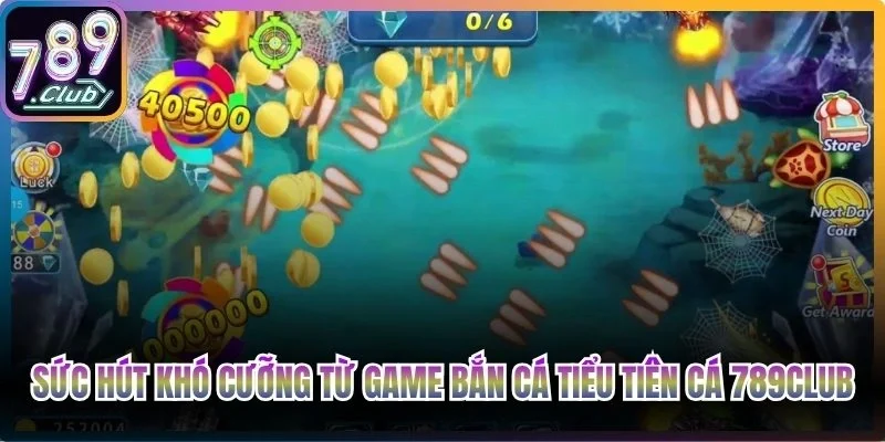 Sức hút khó cưỡng từ game bắn cá Tiểu Tiên Cá 789Club đối với ngư thủ