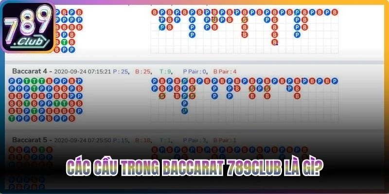 Các cầu trong Baccarat 789club là gì