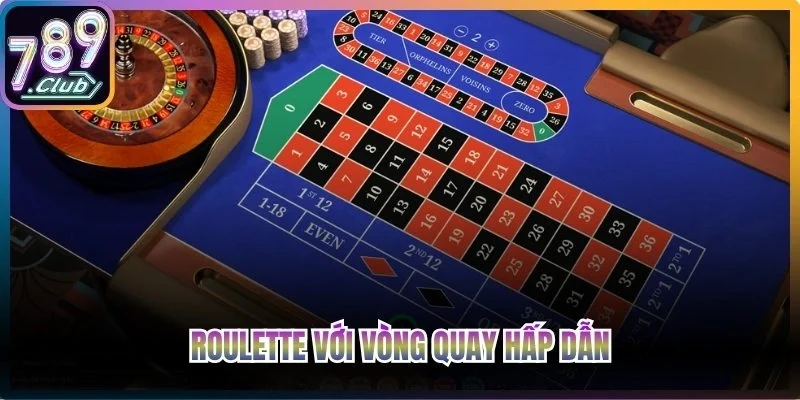 Roulette với vòng quay hấp dẫn