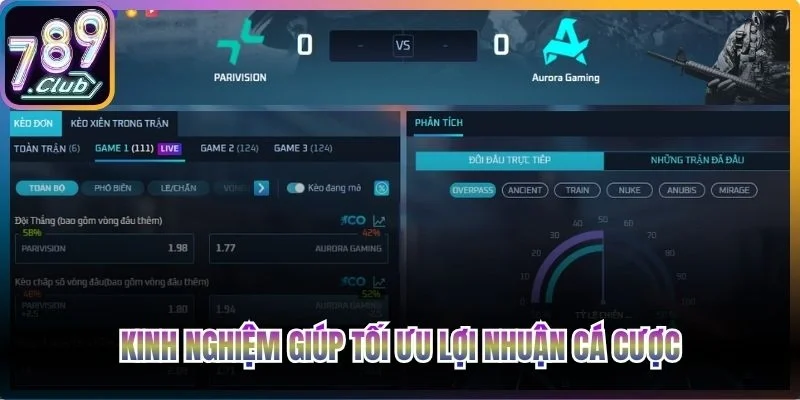 Kinh nghiệm giúp tối ưu lợi nhuận cá cược