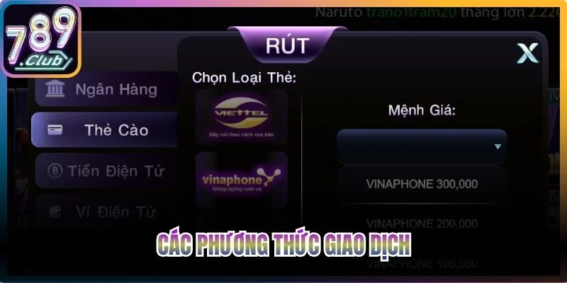 Các phương thức giao dịch