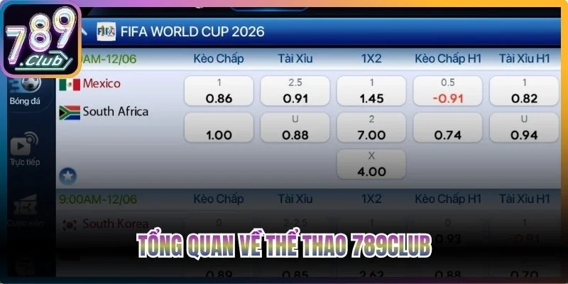 Khám phá chuyên mục Thể thao 789Club hấp dẫn