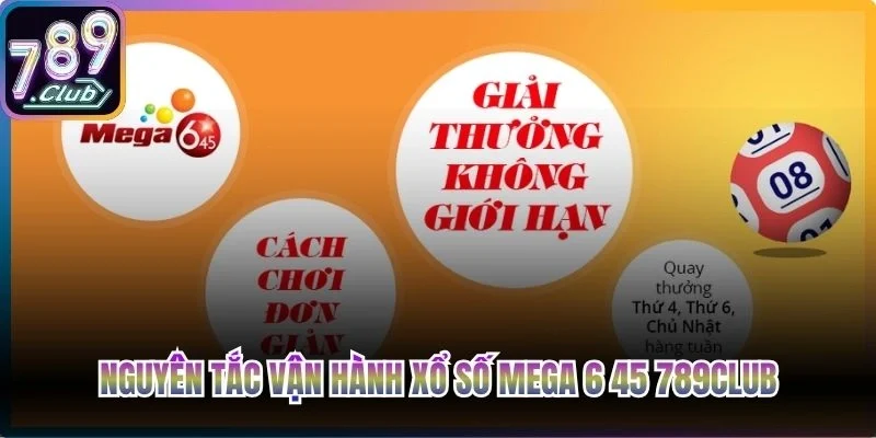 Nguyên tắc vận hành xổ số Mega 6 45 789Club cho người mới